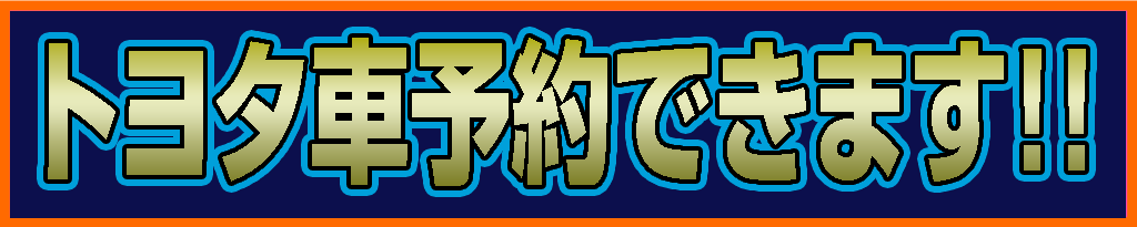 株式会社 カーパレスキング トヨタ車予約できます